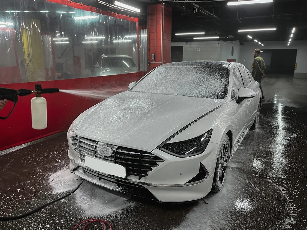 Пример комплексной мойки автомобиля в Авто Сити